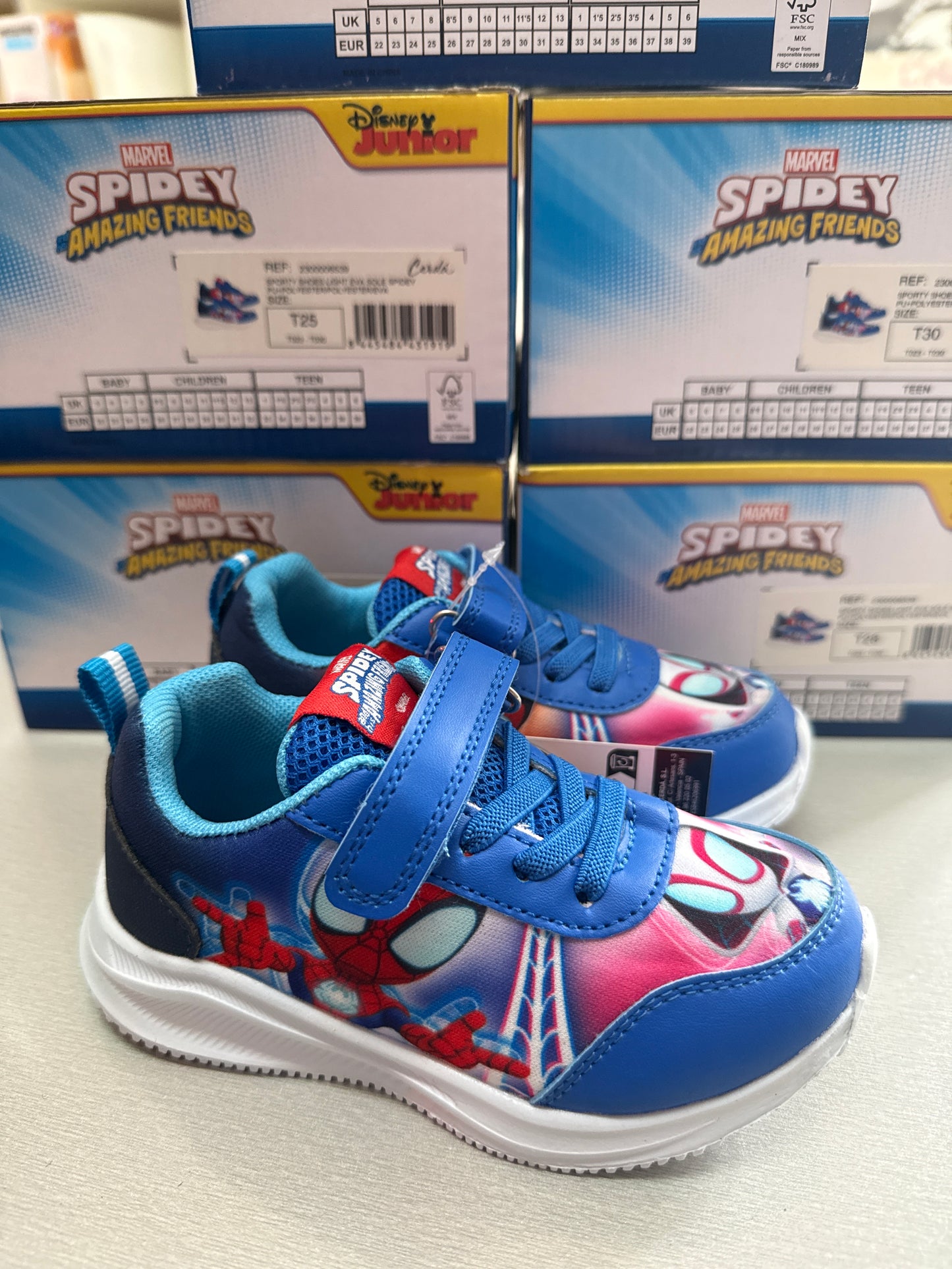 Scarpe spiderman