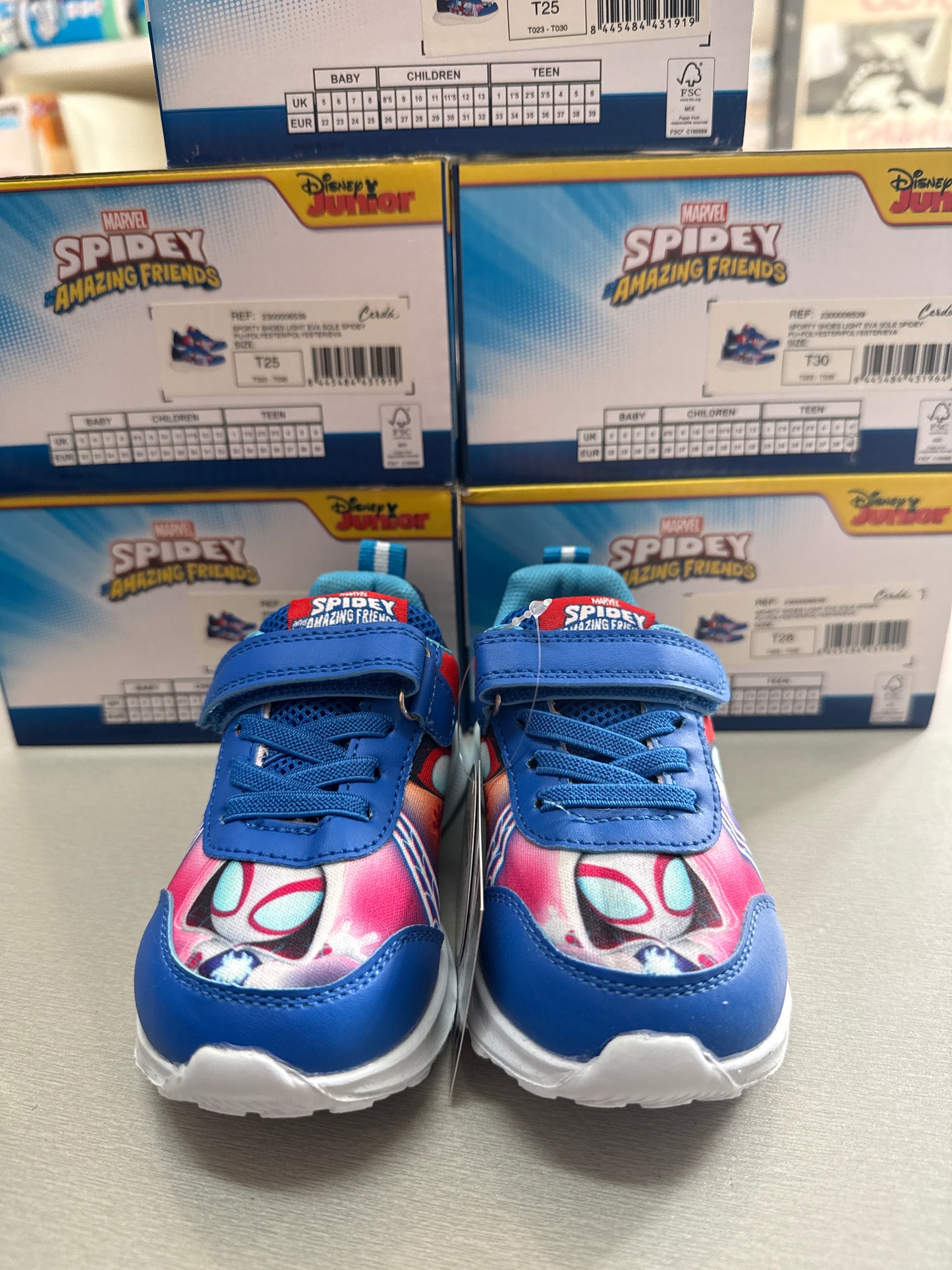 Scarpe spiderman
