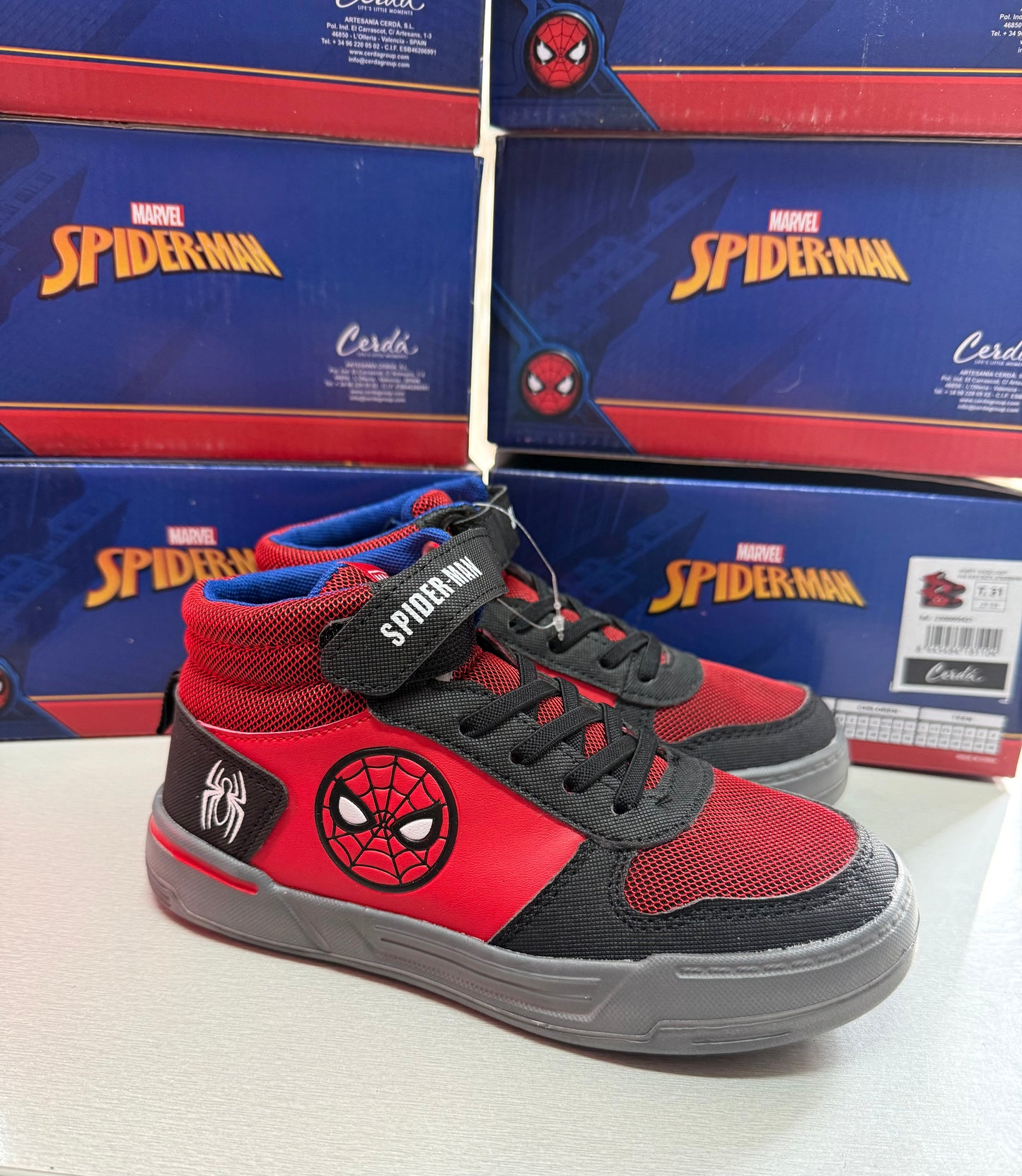 Scarpe spiderman