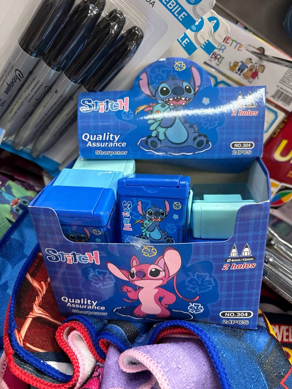 Accessori scuola stitch