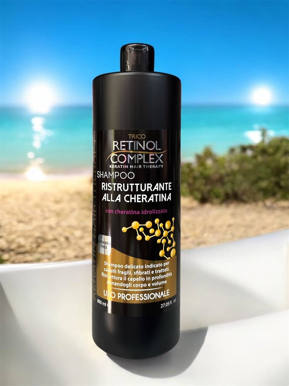 Shampoo retinol complex