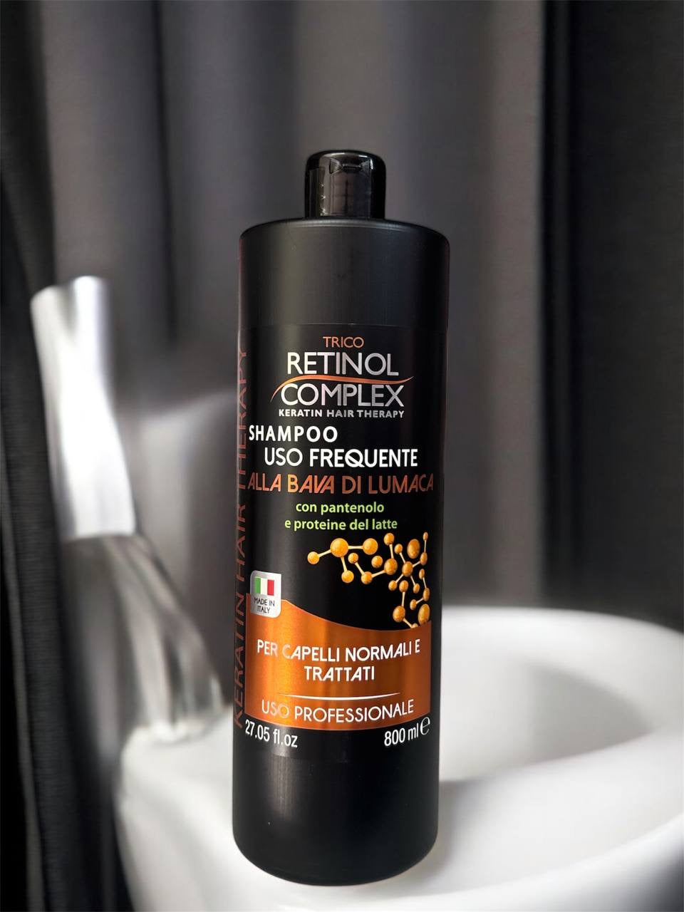 Shampoo retinol complex