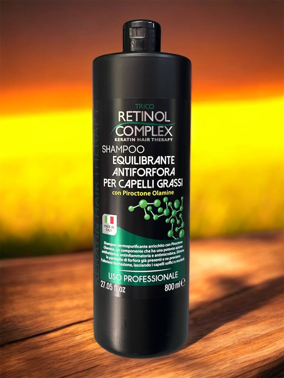 Shampoo retinol complex