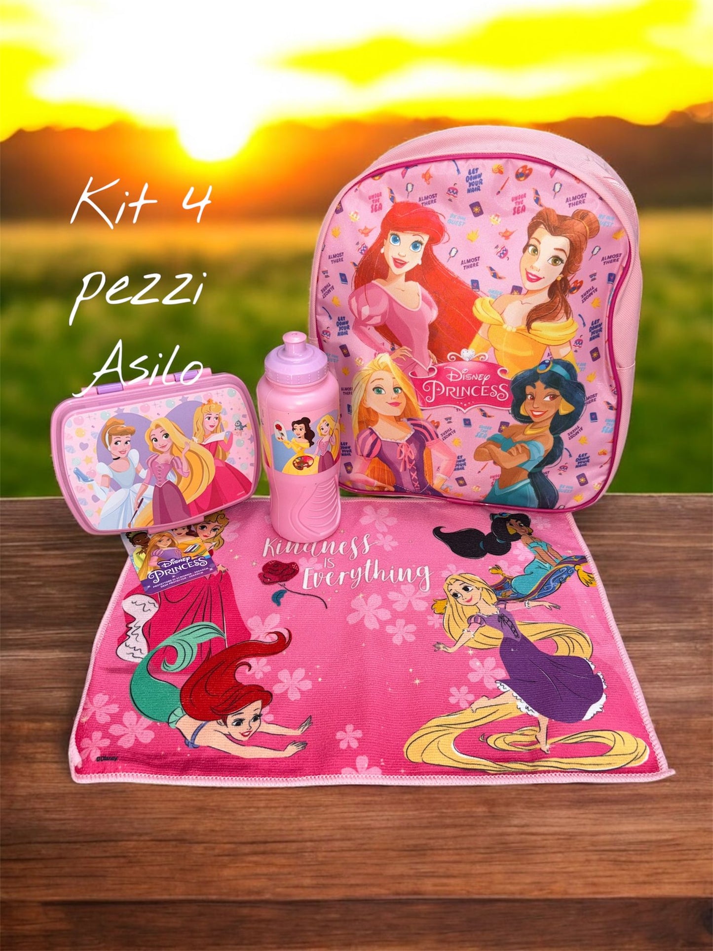 Kit asilo 4 pezzi