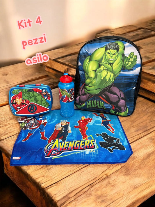 Kit asilo 4 pezzi