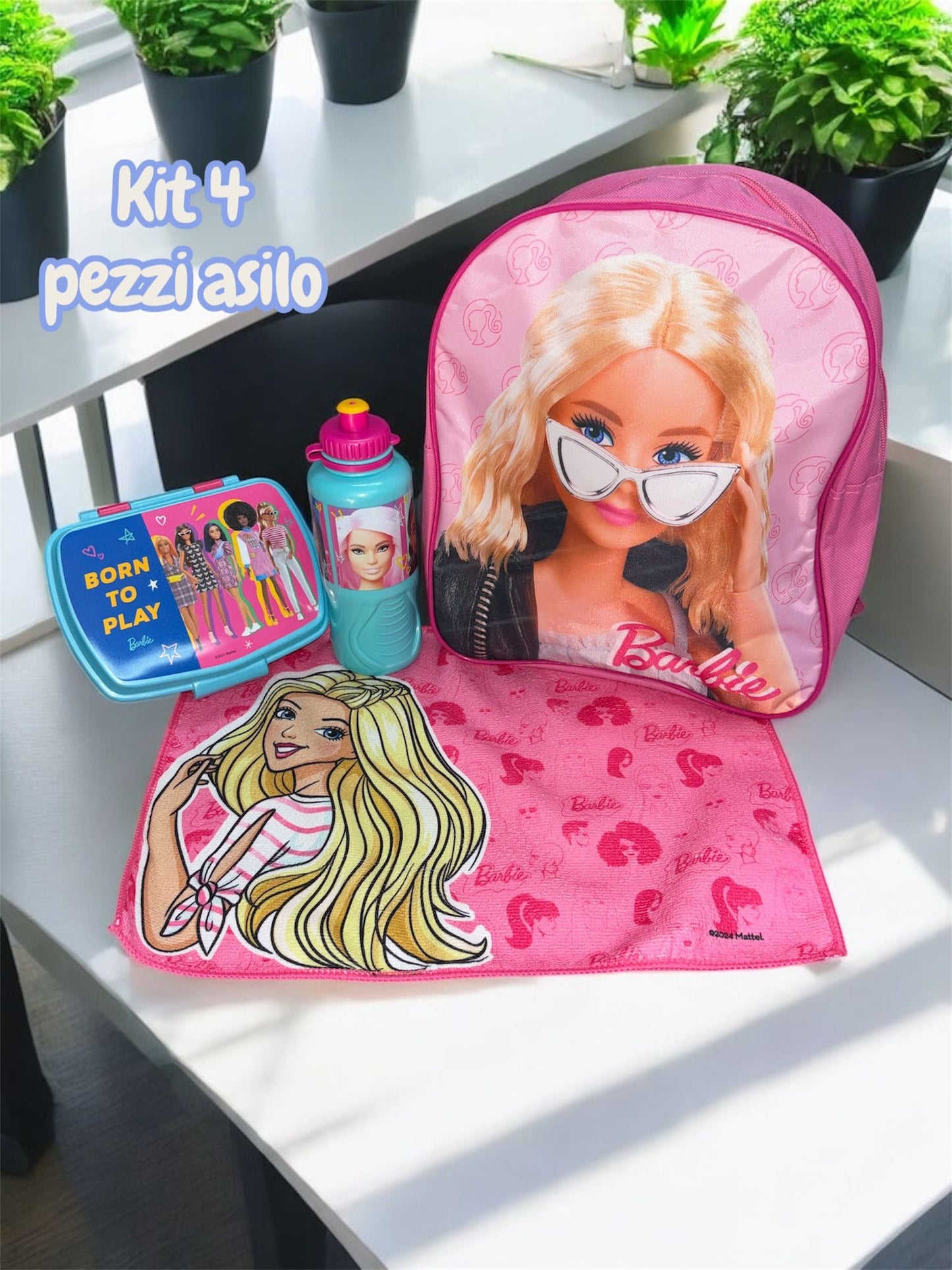 Kit asilo 4 pezzi