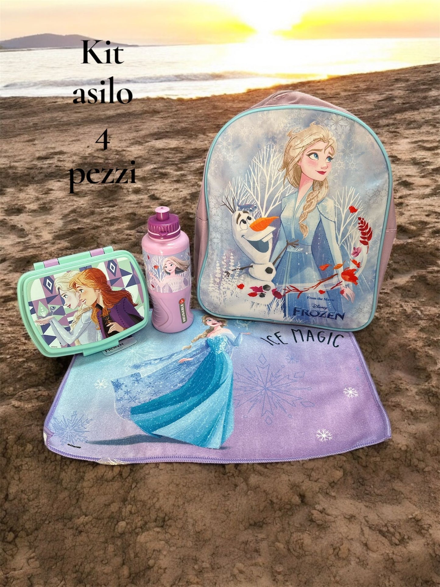 Kit asilo 4 pezzi