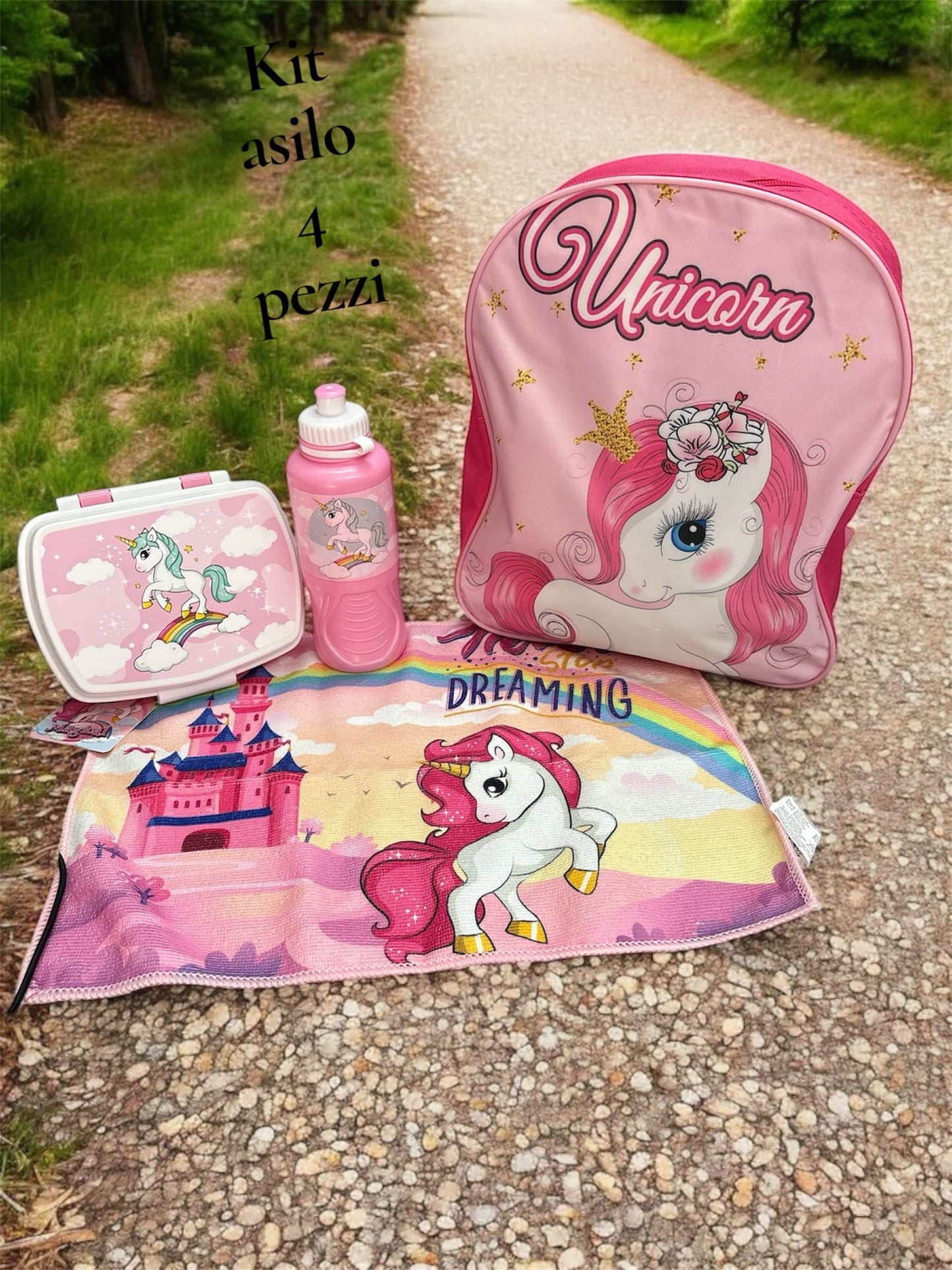 Kit asilo 4 pezzi